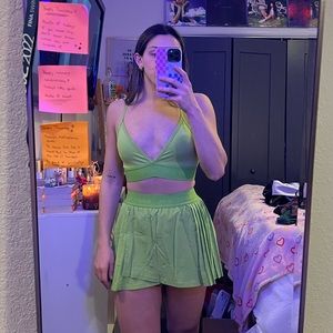Green workout set